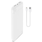 Belkin Boost Charge 10K Lightning + Cable Blanco 