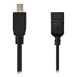 Nedis Câble USB/Mini USB OTG - 0.2 m
