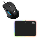 Logitech Gaming Mouse G300s LDLC RGB PAD
