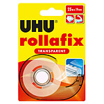 UHU Rollafix Dévidoir + Ruban Transparent - 25 m
