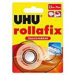 UHU Rollafix Dévidoir + Ruban Transparent - 7.5 m