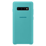 Samsung Coque Silicone Vert Galaxy S10+