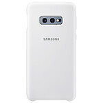 Samsung Coque Silicone Blanc Galaxy S10e
