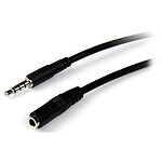 StarTech.com Câble d'extension Jack 3,5 mm de 1 m - M/F