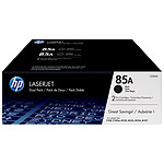 HP 85A Pack de 2 (CE285AD) - Noir