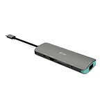 i-tec USB-C Metal Nano Dock Station 4K HDMI LAN + Power Delivery 100W