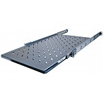 Dexlan rack for 19" network enclosure - sliding - height 1U - depth 75-85 cm - payload 35 kg