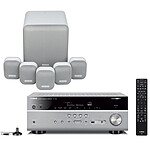 Yamaha RX-V685 Titane + Monitor Audio MASS 5.1 Blanc