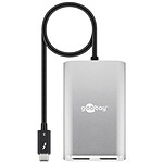 Goobay Adaptateur Multiport USB-C Thunderbolt 3 / DisplayPort (M/F)