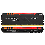 HyperX Fury RGB 32 Go (2 x 16 Go) DDR4 3000 MHz CL16