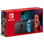 Nintendo Switch v2 + Joy-Con droit (rouge) et gauche (bleu)