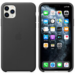 Apple Coque en cuir Noir Apple iPhone 11 Pro Max
