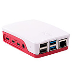 Raspberry Pi 4 Starter Kit 1 Go (blanc/rouge)