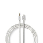 Nedis Câble Lightning vers Jack 3.5 mm - 1 m