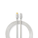 Nedis Câble Sync & Charge Lightning vers USB-C - 2 m
