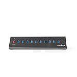 Nedis 11-port USB 3.0 hub with power delivery