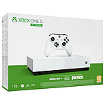 Microsoft Xbox One S All Digital (1 To) + Minecraft + Fortnite + Sea of Thieves - Reconditionné