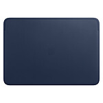 Apple Funda de piel MacBook Pro 16" Azul noche