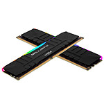 Ballistix Black RGB DDR4 64 Go (2 x 32 Go) 3600 MHz CL16