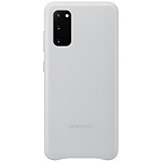 Samsung Coque Cuir Gris Clair Samsung Galaxy S20