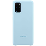 Samsung Coque Silicone Bleu Galaxy S20+