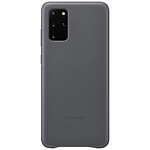 Samsung Coque Cuir Gris Samsung Galaxy S20+