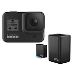 GoPro HERO8 Black + Chargeur Double + Batterie