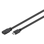 Goobay Cable USB 3.0 Tipo-C (1m) Negro