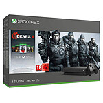 Microsoft Xbox One X (1 To) + Gears 5 + Gears Collection