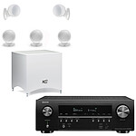 Denon AVR-S750H + Cabasse Alcyone 2 Pack 5.1 Blanc