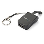 StarTech.com Adaptateur USB-C vers DisplayPort 4K 60Hz avec porte-clés et câble incorporé - M/F