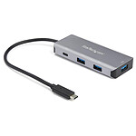 Hub USB-C de StarTech.com con 4 puertos USB (3 x USB tipo A + 1 x USB tipo C)