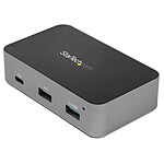Hub USB-C compacto de StarTech.com con 4 puertos USB (3 x USB tipo A + 1 x USB tipo C)