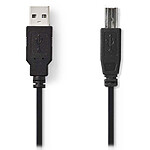 Nedis Câble USB 2.0 A/B - 0.5 m
