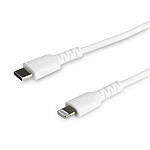 StarTech.com Câble USB Type-C vers Lightning - 1 m - Blanc