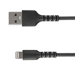 StarTech.com Câble USB Type-A vers Lightning - renforcé - 1 m - Noir
