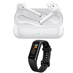 Huawei FreeBuds 3i Blanc + Band 4 OFFERT!