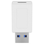 Adaptador Goobay de USB 3.0 a USB-C de alta velocidad - Blanco