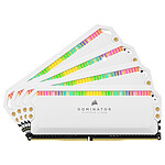 Corsair Dominator Platinum RGB 32 Go (4 x 8 Go) DDR4 3200 MHz CL16 - Blanc (AMD)