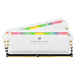 Corsair Dominator Platinum RGB 32 Go (2 x 16 Go) DDR4 3200 MHz CL16 - Blanc