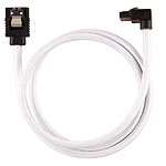 Corsair Cble SATA gain Premium 60 cm angled connector (white)