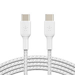 Belkin Câble USB-C vers USB-C renforcé (blanc) - 1 m
