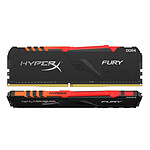 HyperX Fury RGB 64 GB (2 x 32 GB) DDR4 3600 MHz CL18