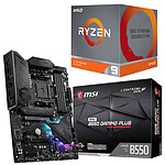 Kit Upgrade PC AMD Ryzen 9 3950X MSI MPG B550 GAMING PLUS