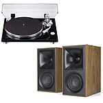 Teac TN-3B Noir + Klipsch The Fives Noyer