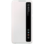 Samsung Clear View Cover Blanc Galaxy S20 Fan Edition
