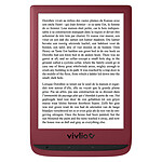Vivlio Touch Lux 5 Rouge + Pack d'eBooks OFFERT