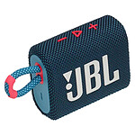 JBL GO 3 Bleu/Rose