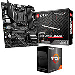 Kit de actualización de PC AMD Ryzen 7 5800X MSI MAG B550M BAZOOKA