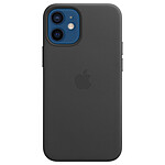 Apple Leather Case with MagSafe Noir Apple iPhone 12 mini
